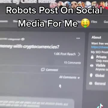 AI POST IN SOCIAL MEDIA