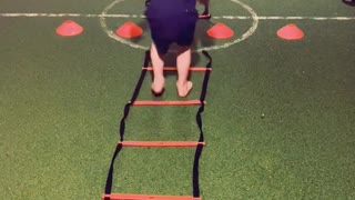 Nimble little feet💪🏼👊🏼