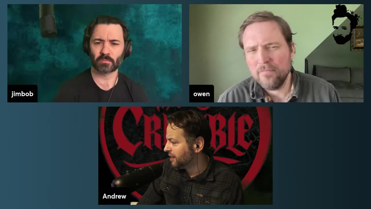 Made By Jimbob vs Owen Benjamin Debate on The Crucible with Andrew Wilson: "Does Salvation Require The Trinity?" (10Feb2023)