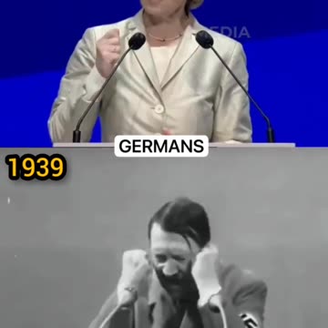 URSULA VON DER MERDEN💩l'amica dei nazisti ucraini e di quelli meloniani di MERDALIA💩 nota sionista ebraica che andava al congresso sionista a Gerusalemme a leccare il culo ai suoi finanziatori nazionalisti cazari SIONISTI pedofili sodomiti