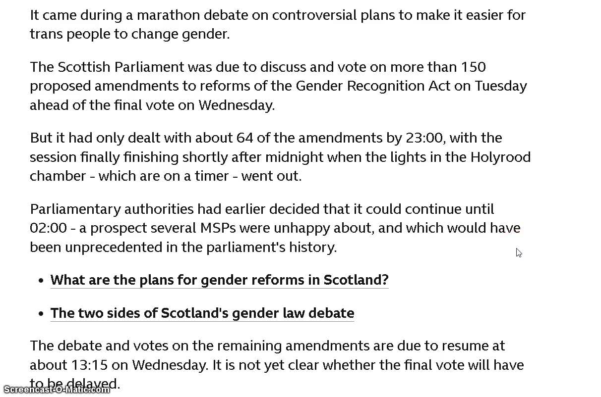 SNP think 16 year olds can change sex