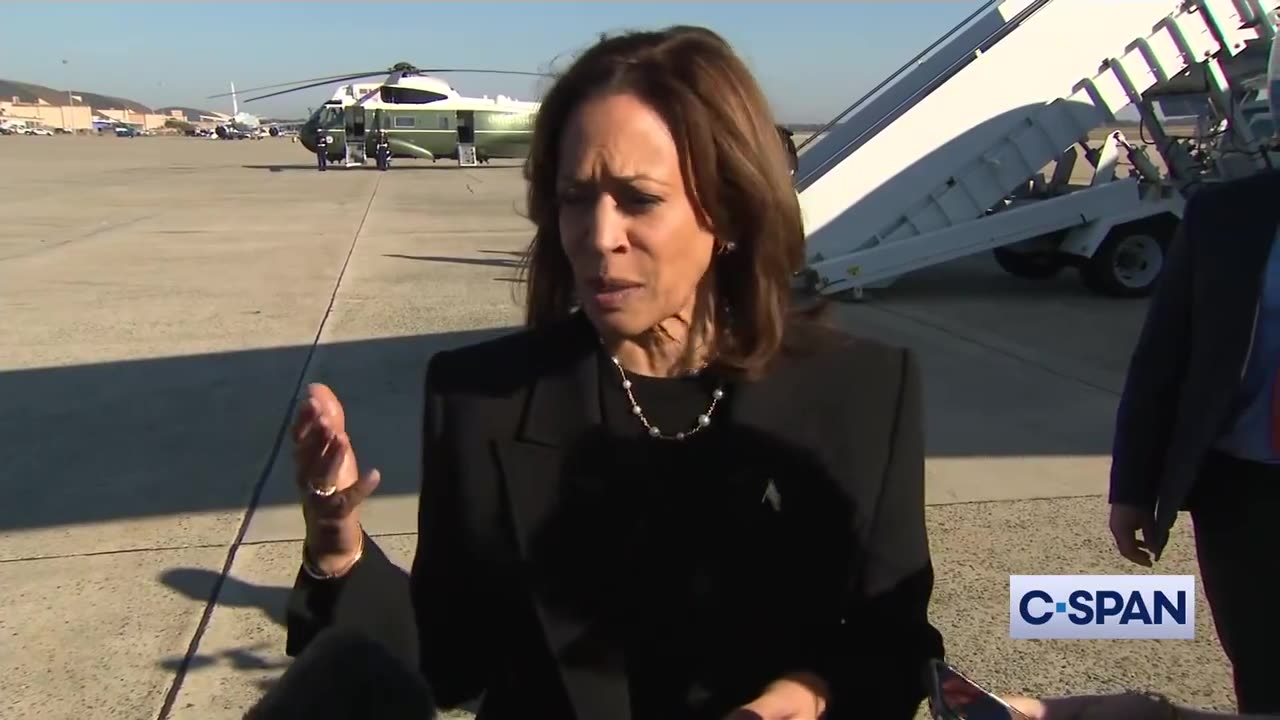 Kamala: "I strongly disagree with any criticism of people based on who they vote