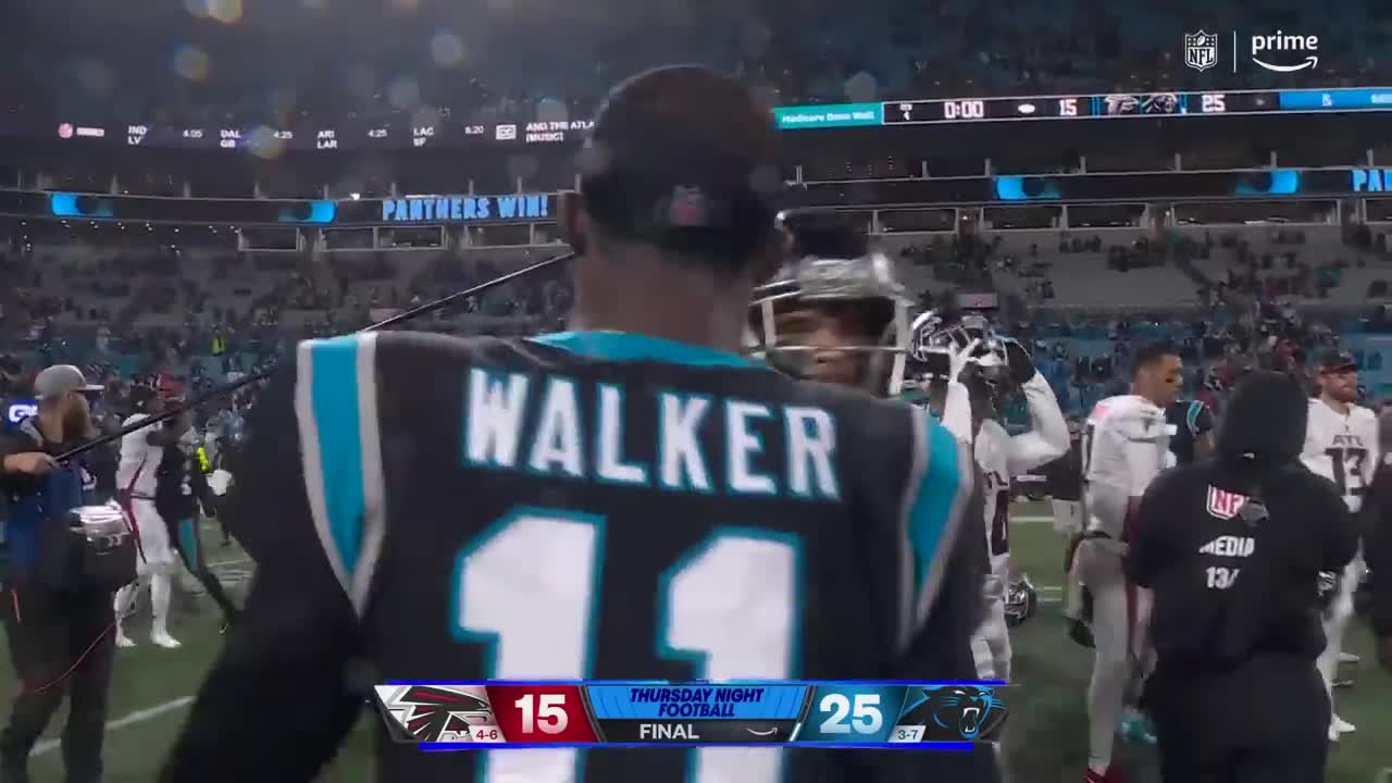 Atlanta Falcons vs. Carolina Panthers | 2022 Week 10 Game Highlights