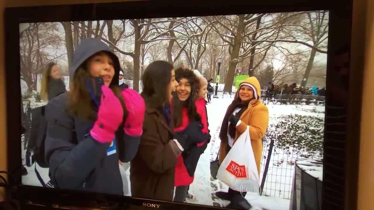 Winter in USA in Brazil local news