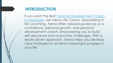 Best Personal Development Coach in Maylands