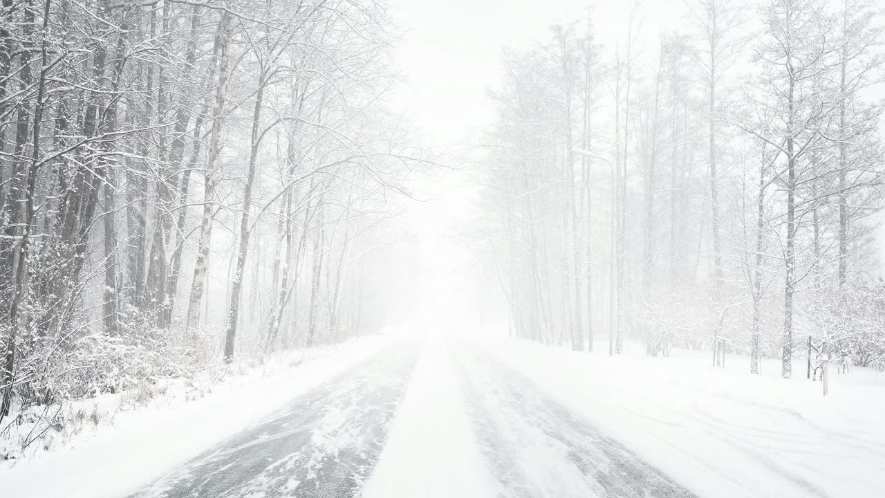 Snowing Blizzard Sounds (Relaxing,Soothing)