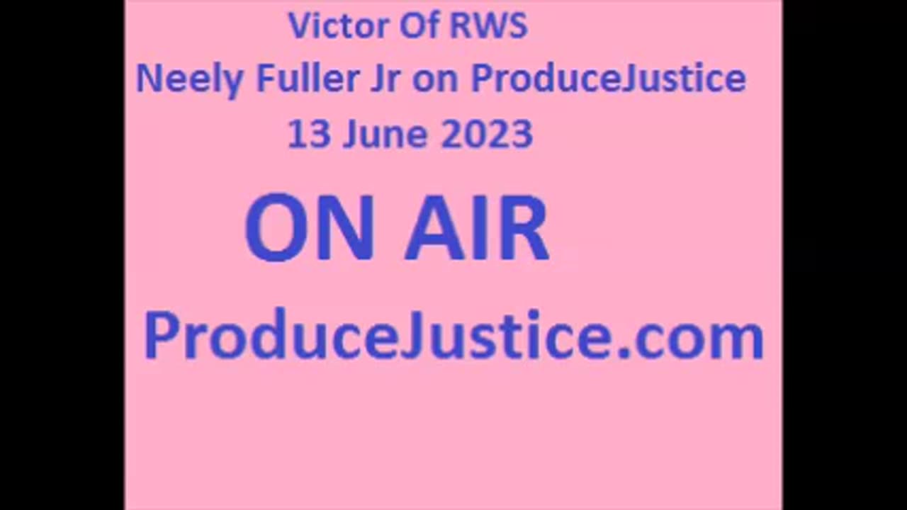 [2h] Neely Fuller Jr - Pay Attention To Things - 13 Jun 2023