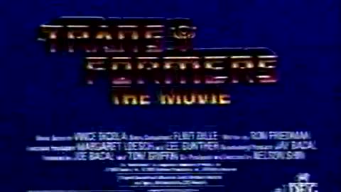 TRANSFORMERS THE MOVIE 1986 TRAILER