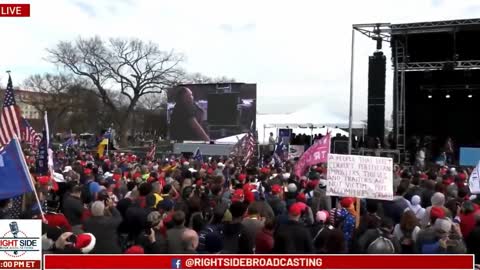 InfoWars Host Alex Jones @ Stop The Steal Rally #MarchForTrump