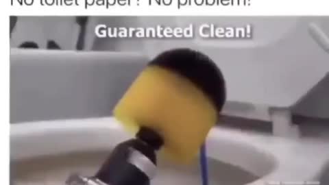 No toilet paper? No problem! 😂😂😂#funny Videos