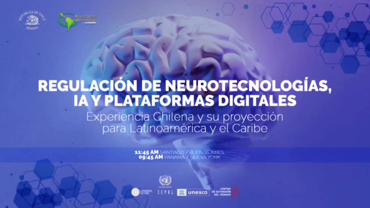 Charla regulación de Neurotecnologías, IA y plataformas digitales｜ 10 de Diciembre 2021 🇨🇱🇨🇱