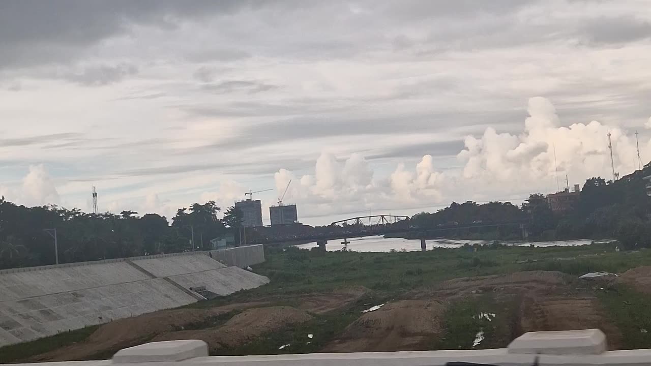 Afternoon Vibes from Kagay-an Bridge #clouds #cityview