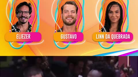QUEM VOCÊ ELIMINA DO BBB? ELI, GUSTAVO ou LINA? 👋