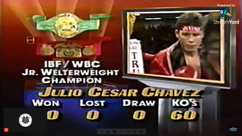Julio Cesar Chavez - 89-0 - Greatest Mexican Boxer Ever