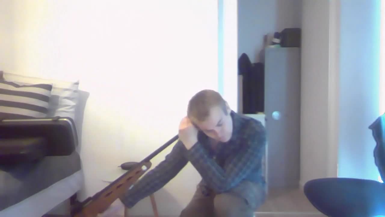 Video footage shows Copenhagen shooter with a rifle on his head before Mall Shooting