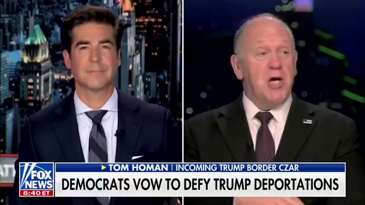 BREAKING: Tom Homan just ROASTED Capitol Hill Democrats that are pushing for mass amnesty: