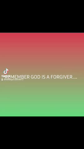Remember God is
