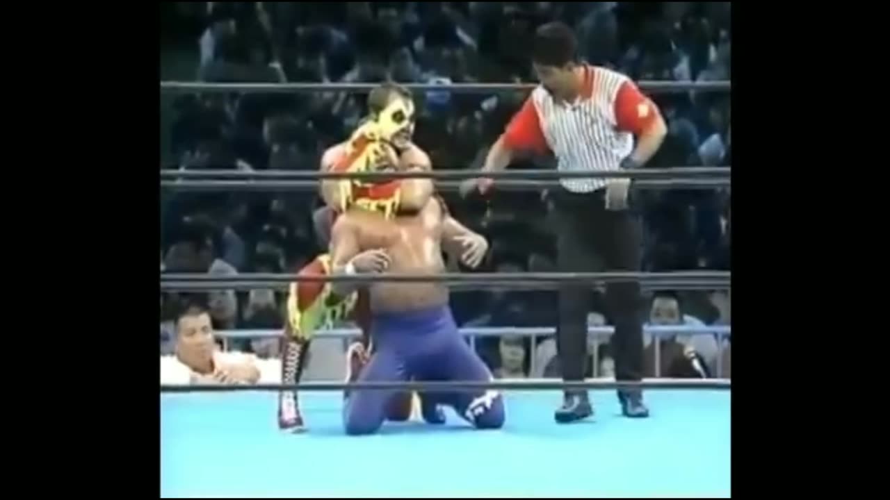 masa saito vs brutus the barber beefcake TOKYO dome japan may 3 1993