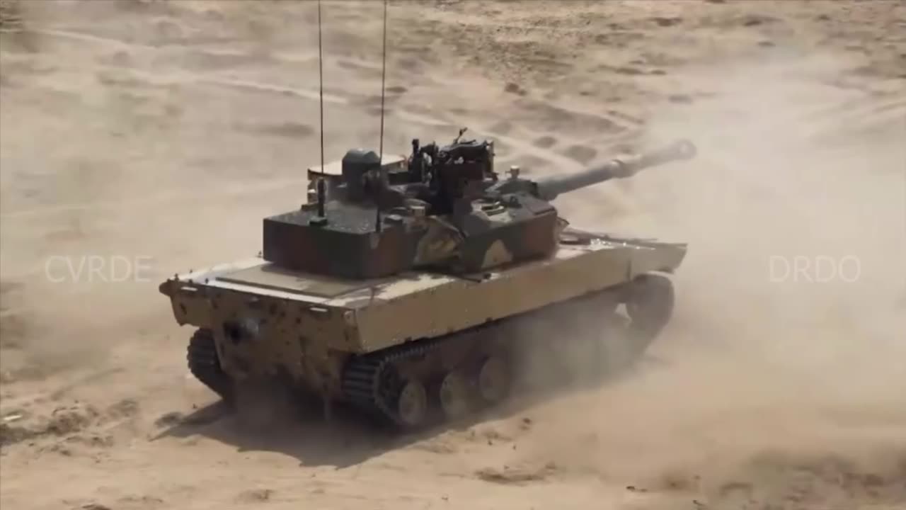 DRDO Zorawar Tank Firing Trial Successfully completed