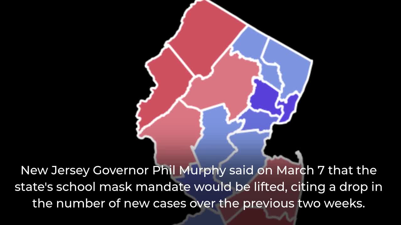 As Omicron ebbs, New Jersey joins the list of states that have repealed school mask laws.