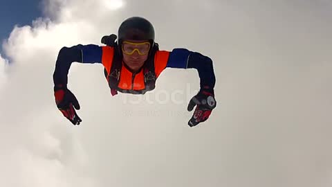 Skydiving video.