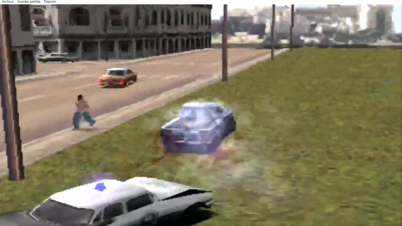 High Speed Action in Havana Cuba in Driver 2 - Part 6