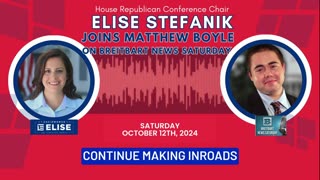 Elise Joins Matt Boyle on Breitbart 10.12.2024