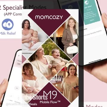Momcozy Breast Pump Hands Free Mobile Flow
