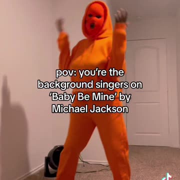 pov: you’re the background singers on ‘Baby Be Mine’ by Michael Jackson