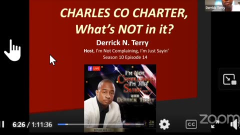 Charter Opinions Mr. Terry Greg Waring