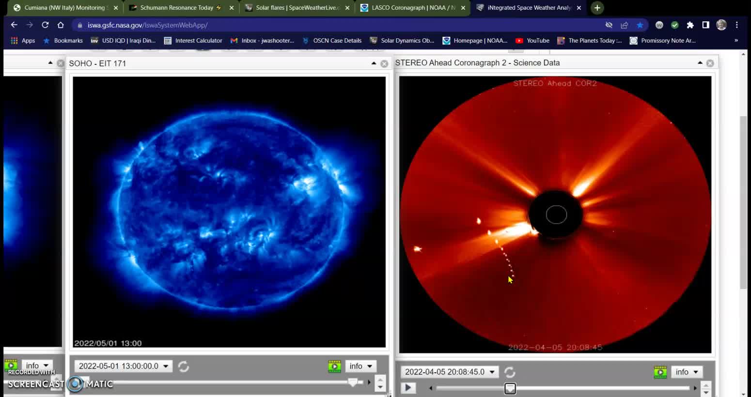 Schumann ALERT, Borg CUBES, Pulse engines on UFO's