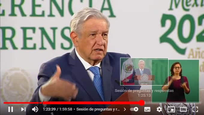 AMLO aunque las inyecciones estén caducadas y en mal estado se las vamos a inyectar