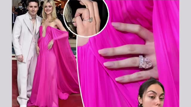 Celebrity engagement rings Nicola Peltz Beckham & Brooklyn Beckham