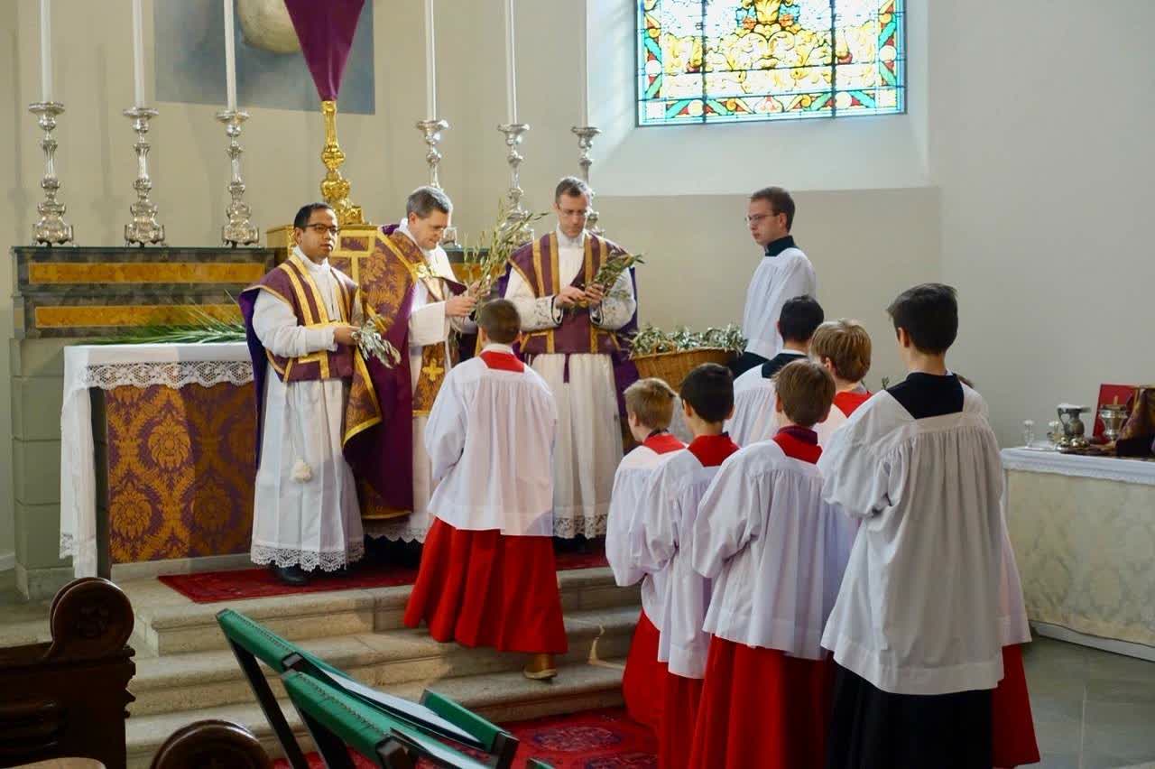 Notas sobre o Domingo de Ramos na Liturgia pre-1955