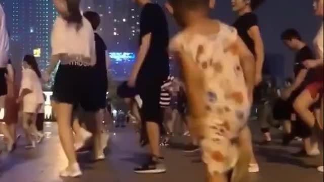 Dancing boy