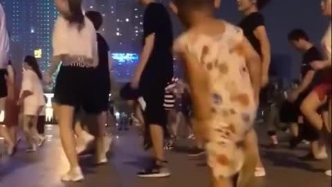 Dancing boy