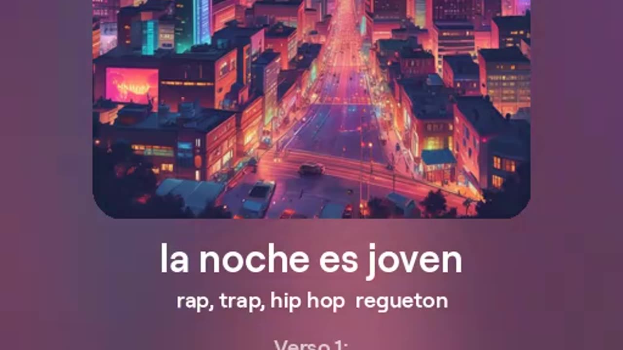 La noche es joven