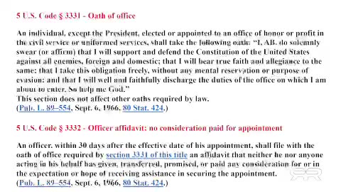 Nessun giuramento di carica nel governo federale