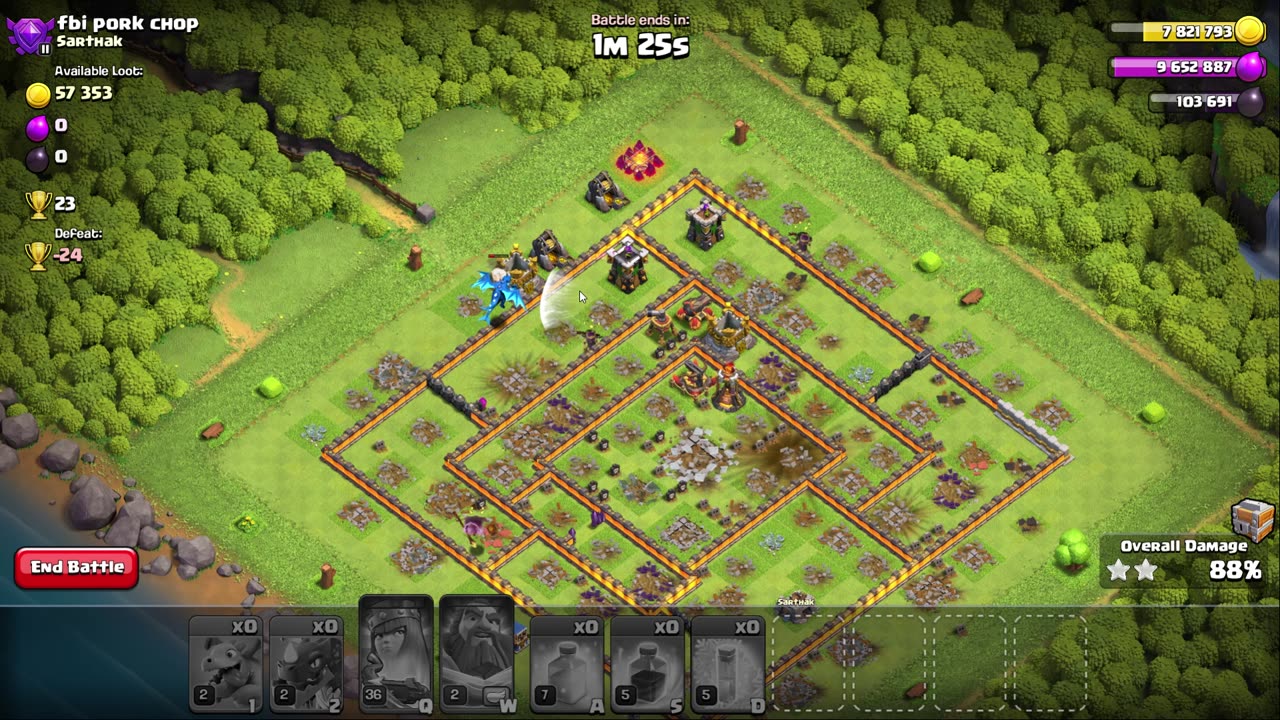 Day 100 of Clash of Clans. [#clashofclans, #coc, #day100]