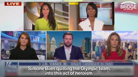D Vance called Simone Biles 'weak' for dropping out of 2020 Olympics
