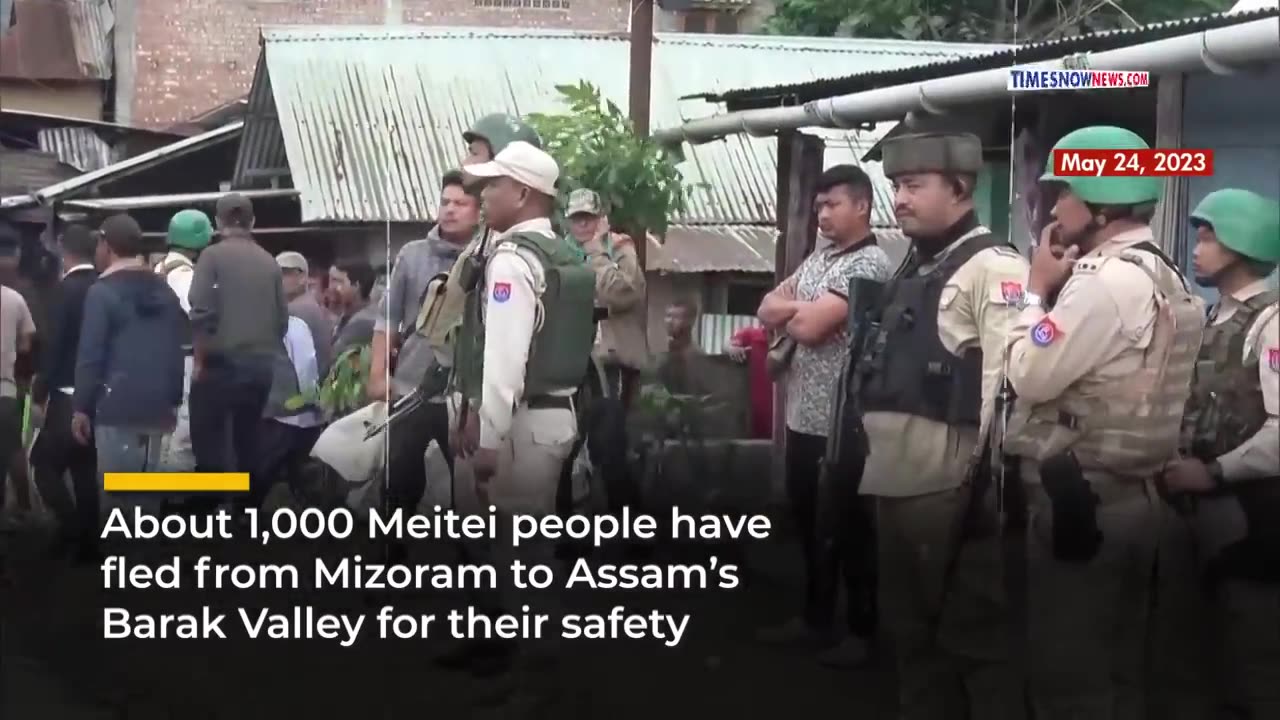 Manipur Violence_ India's _Seven Sisters_ Under Threat As Unrest Reaches Mizoram, Assam Amid Exodus