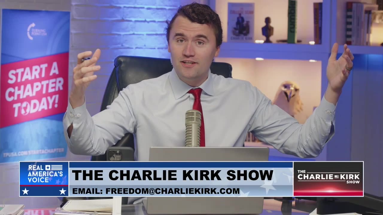 Charlie Kirk Slams Speaker Johnson's Vote to Avert Government Shutdown: He's Letting America Burn