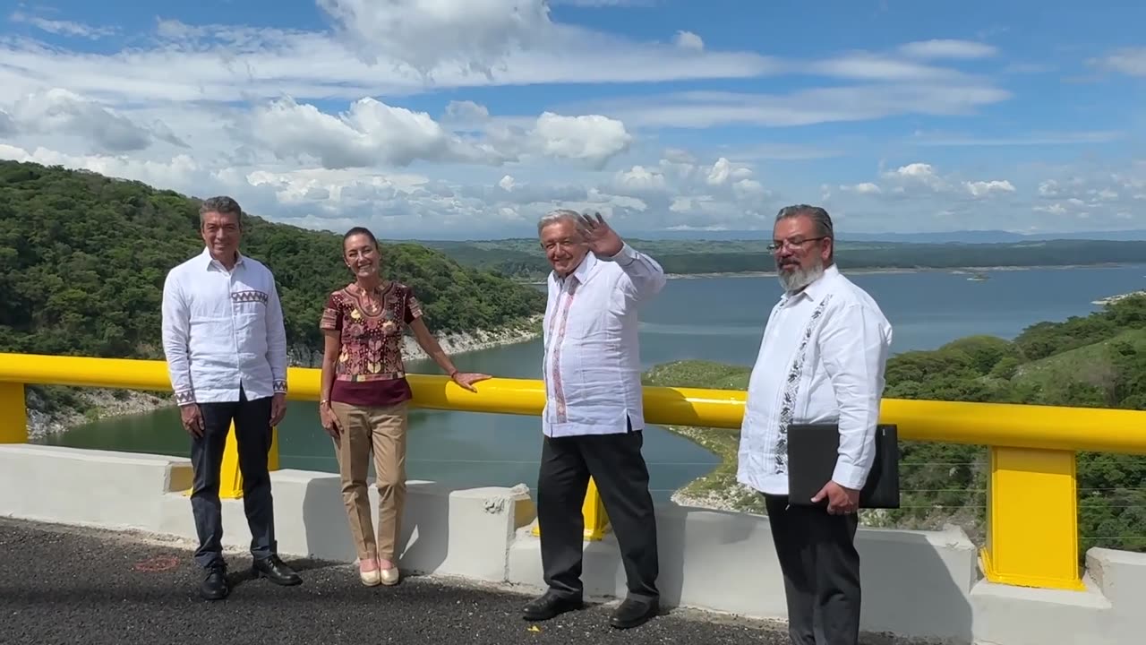 Recorrido en el puente La Concordia en Chiapas