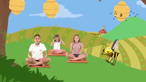 Yoga for kids with animals