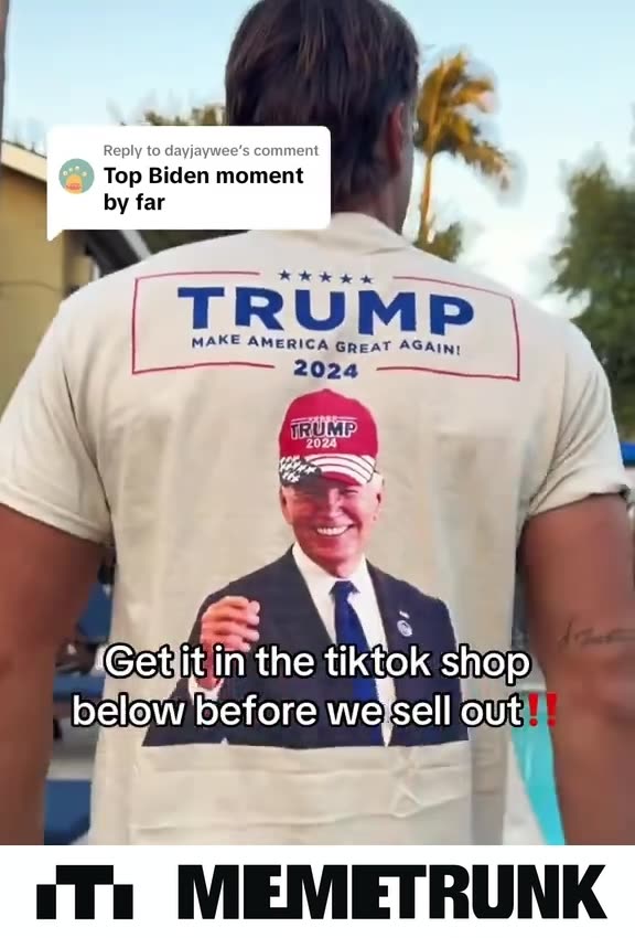 Biden MAGA Hat Tshirt