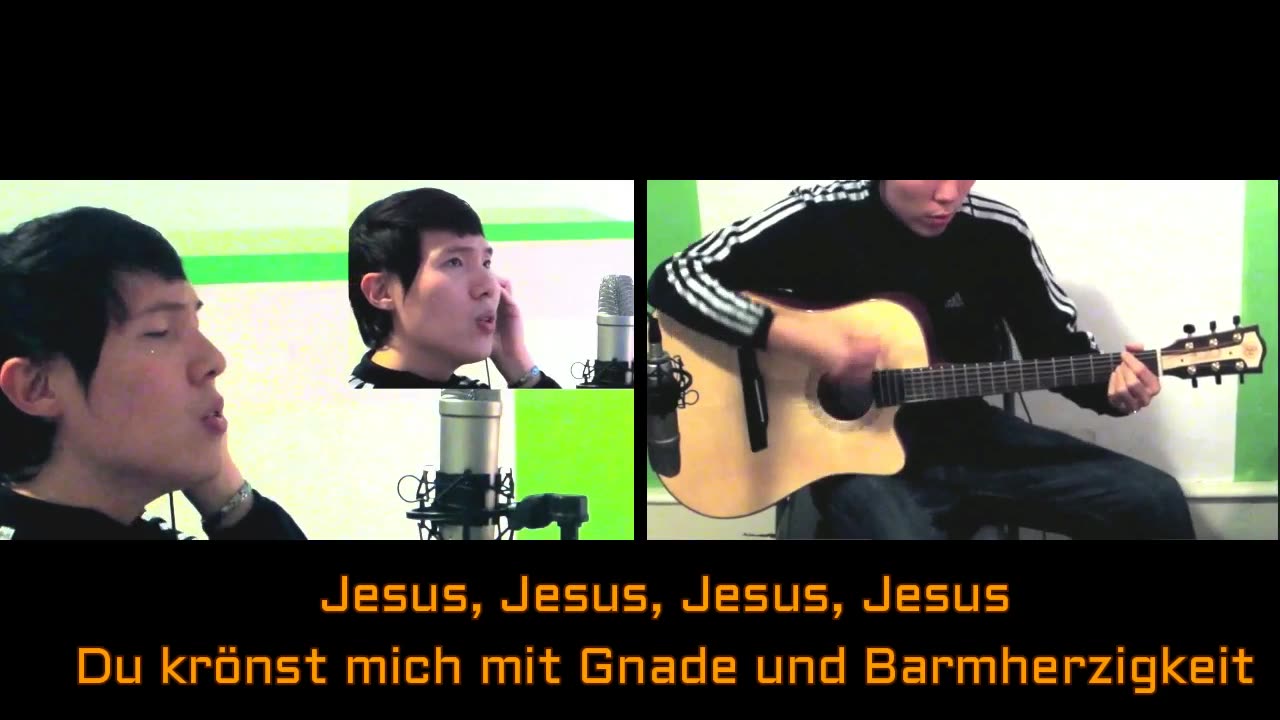 Gideon Lo - Streams of Praise Cover 求主充满我 (Fill me Lord) in German, English & Chinese