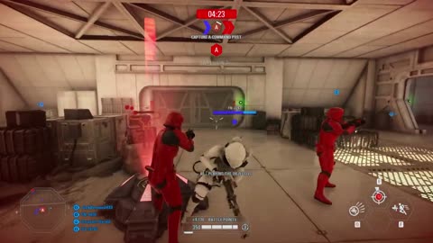 SWBF2: Instant Action Mission (Attack) First Order MC85 Star Criuser Gameplay