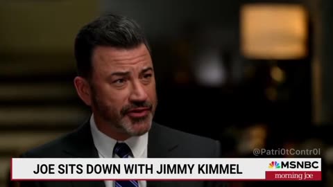 Jimmy Kimmel is in full panic mode once again, claiming Donald Trump may have him on a target list