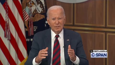 Joe Biden Gives An Announcement On Hurricane Milton