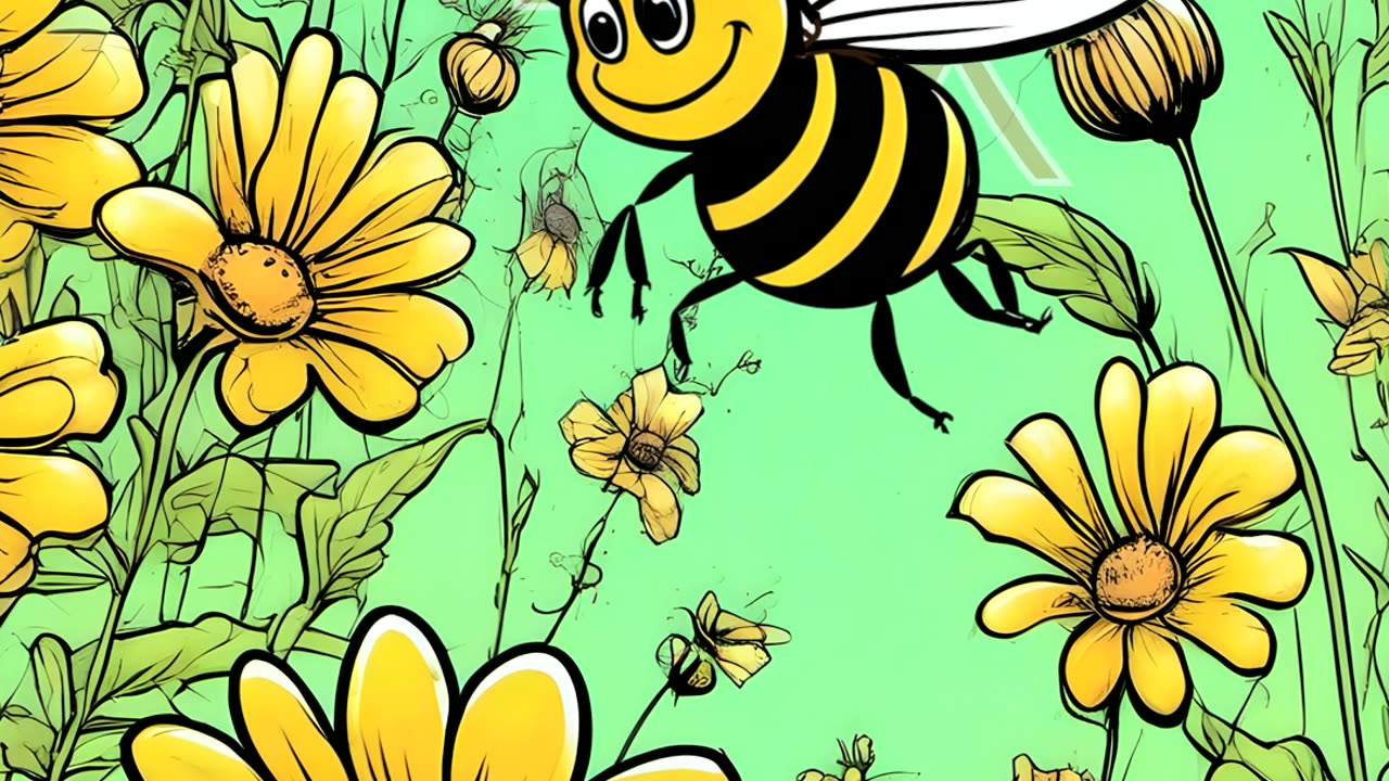 VIRGO BEES OF THE ZODIAC #astrology #cute #cartoon #animation